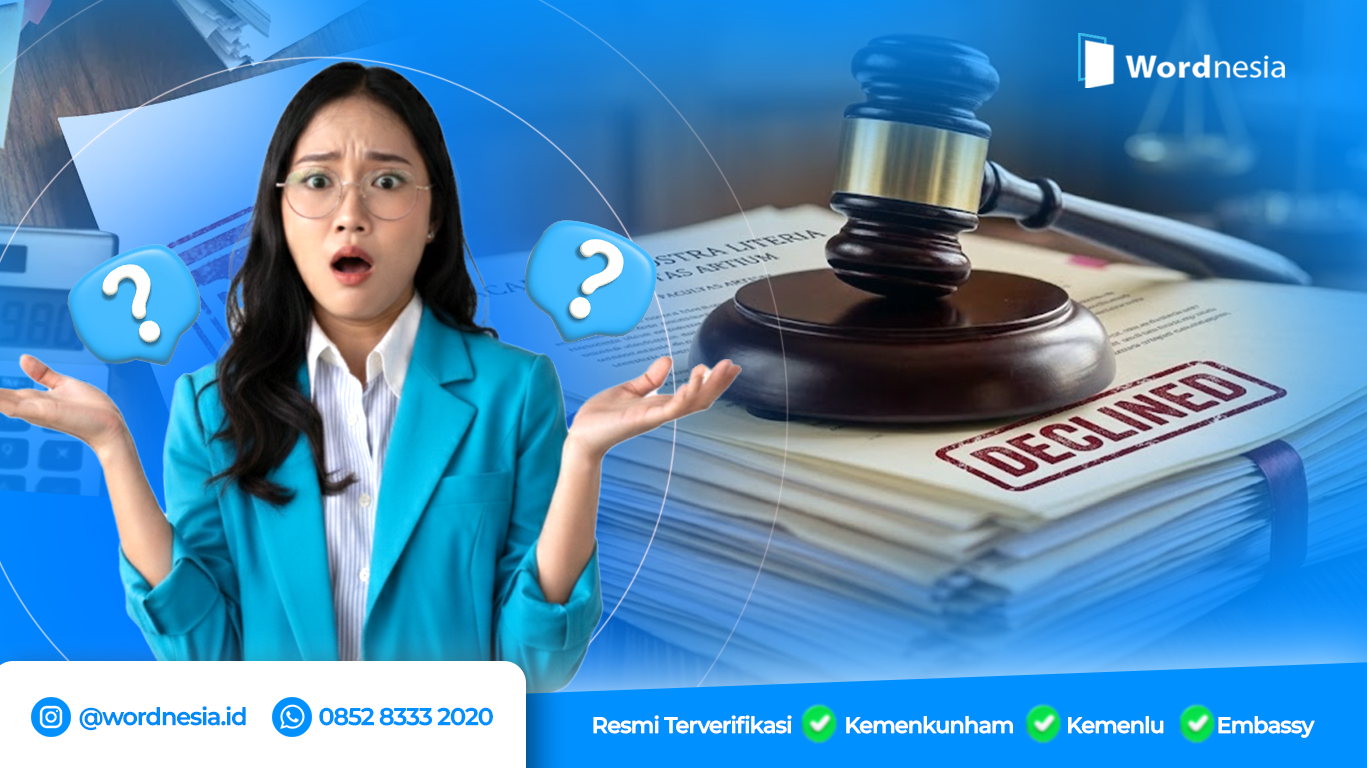 Penyebab Dokumen Terjemahan Tidak Sah