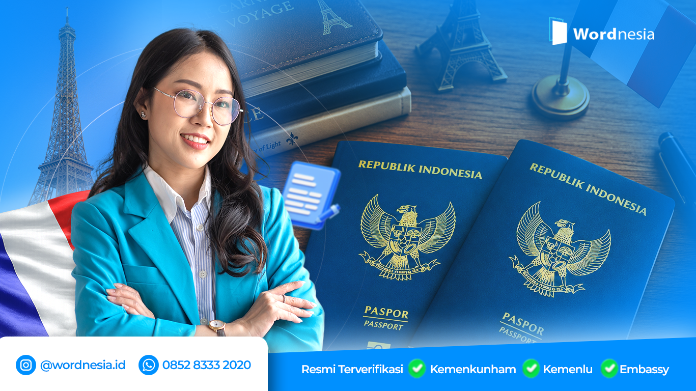legalisasi dokumen visa prancis