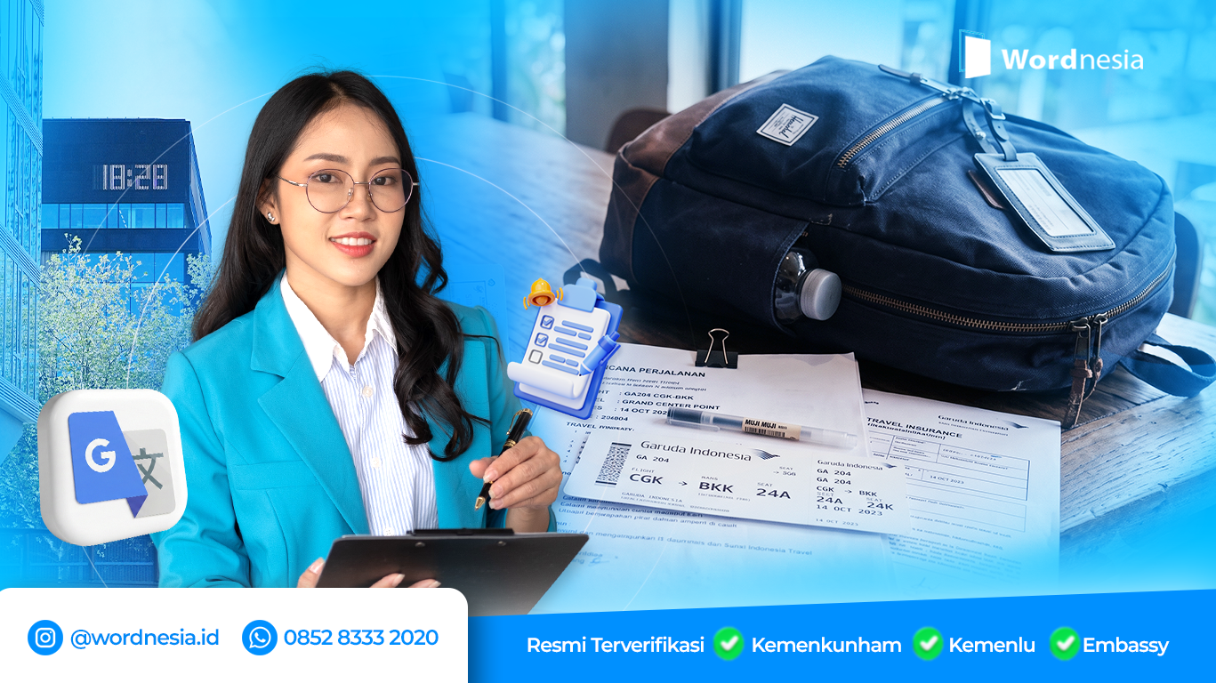 penerjemah tersumpah dokumen visa kerja
