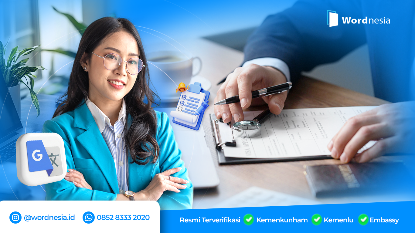 translate sertifikat pelatihan untuk kerja di luar negeri