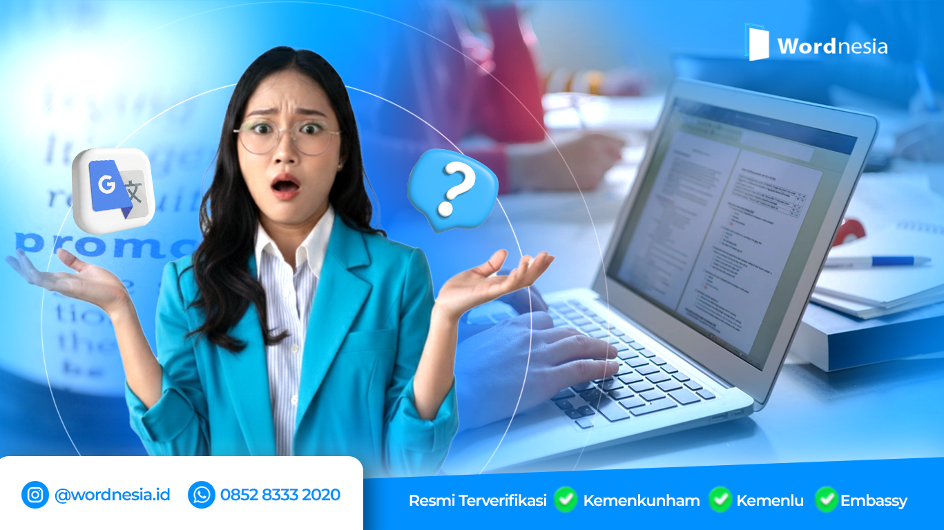 apakah hasil google translate bisa dilegalisasi